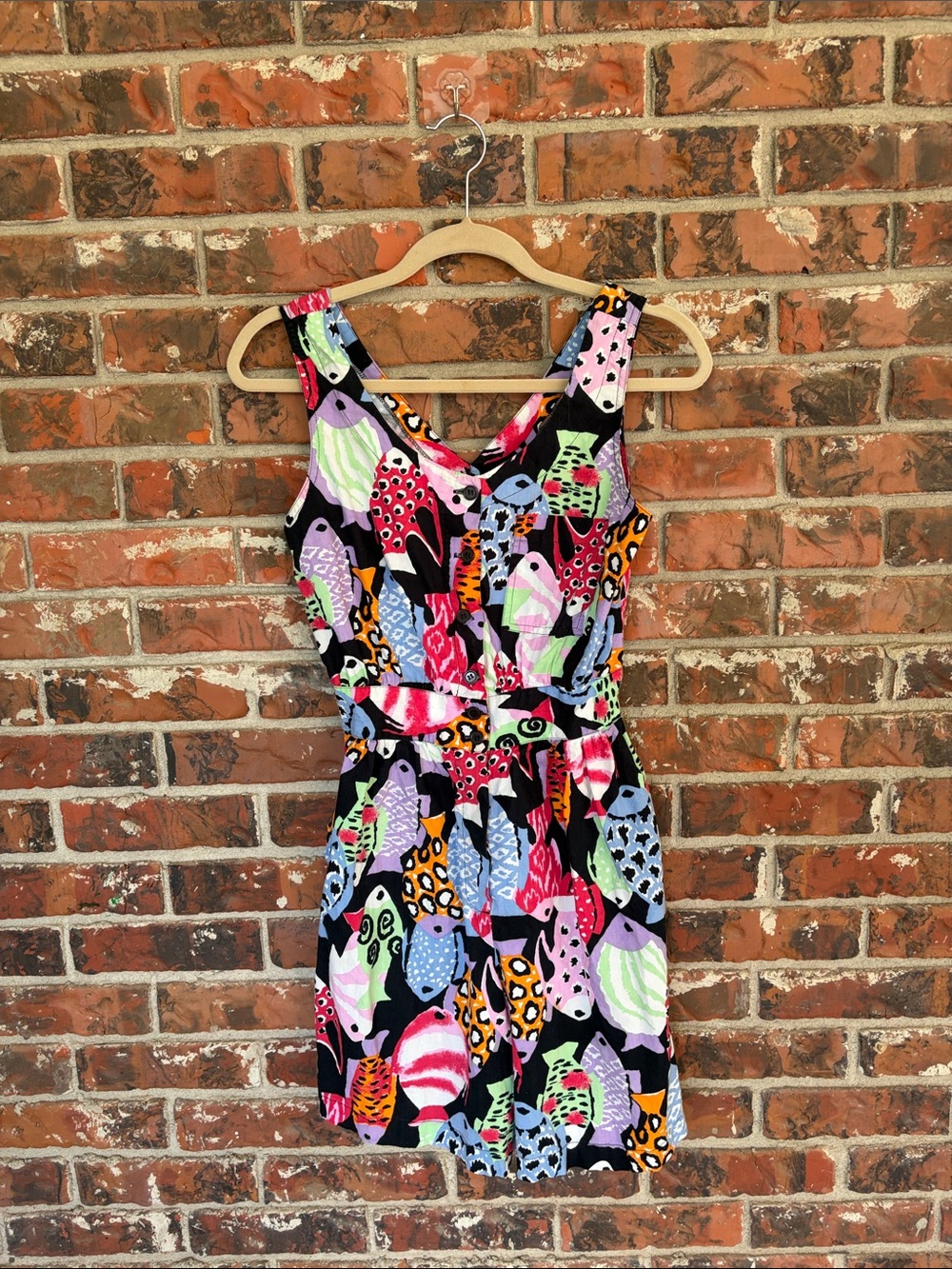 Vintage cotton romper